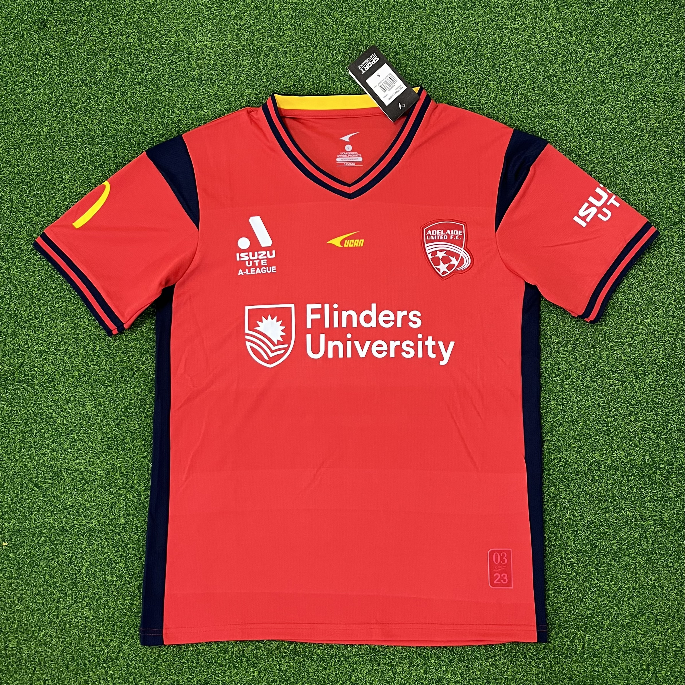 Adelaide United 23-24 Home Stadium Jersey - Fans Version